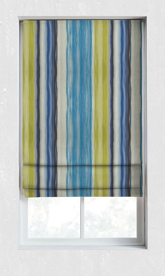 Dimout Striped Curtains