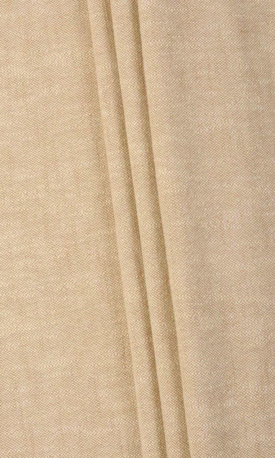 Plain Cotton Fabric Material By the Metre (Pale Beige/ Tan Brown)