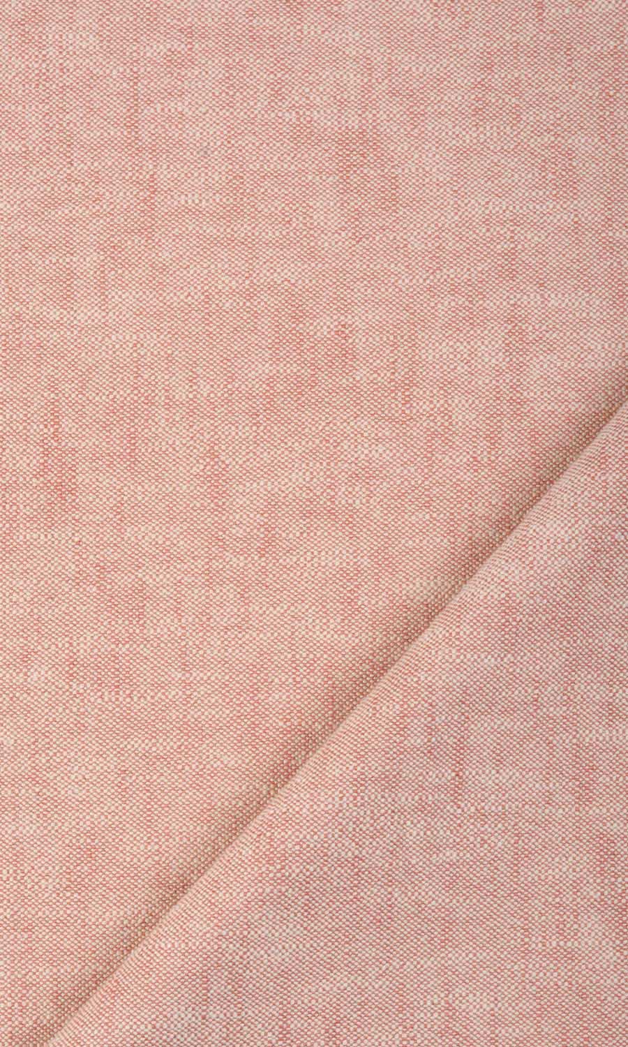 Plain Cotton Pinch Pleat, Rod Pocket, Eyelet Curtains (Coral Red)