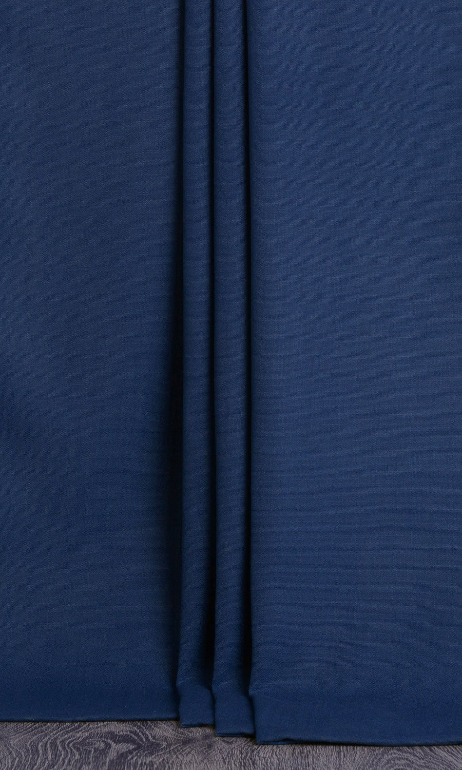Plain Cotton Fabric Material By the Metre (Navy Blue)