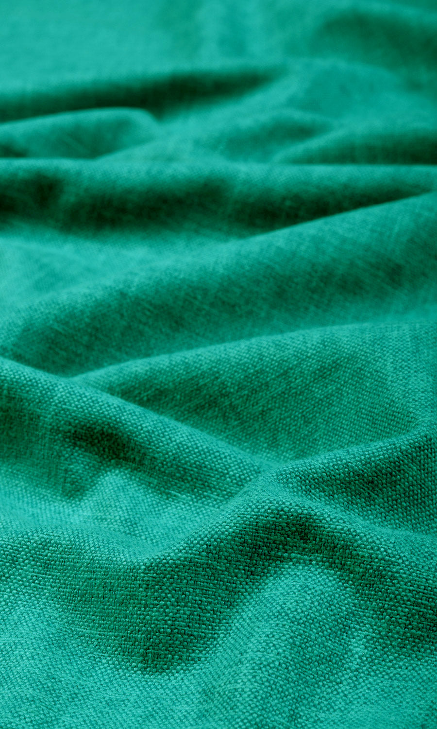 Green Print Home Textile Fabric Material Sample (Turquoise Green)