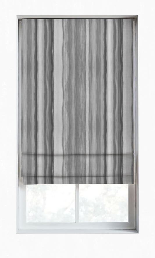 Dimout Striped Window Drapes