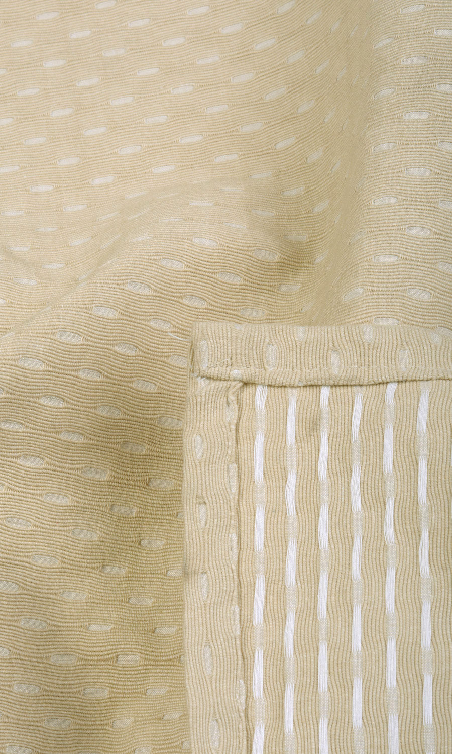 Cotton Home Textile Fabric Material By the Metre (Beige)
