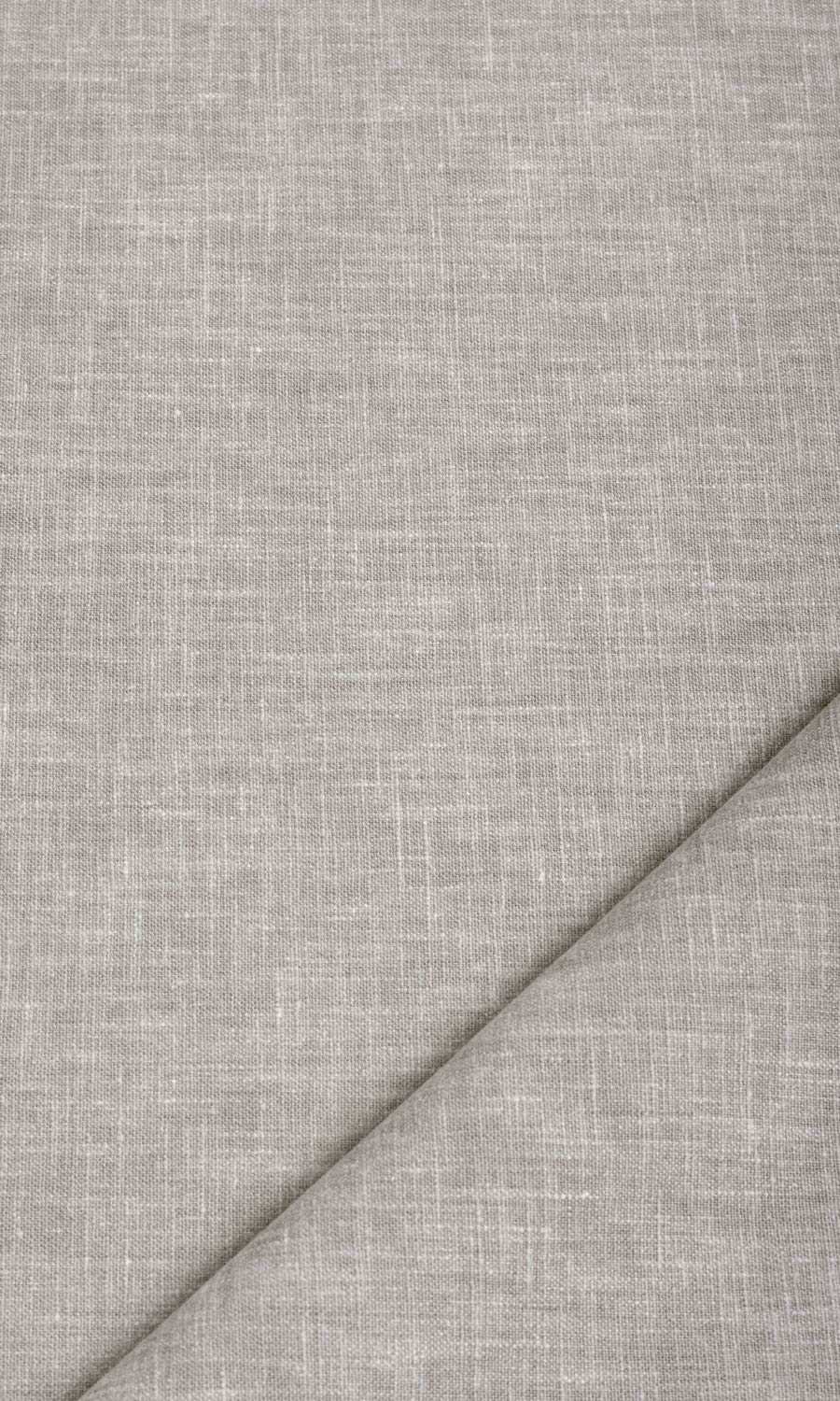 Poly-Cotton Blend Home Textile Fabric Material By the Metre (Warm Grey)