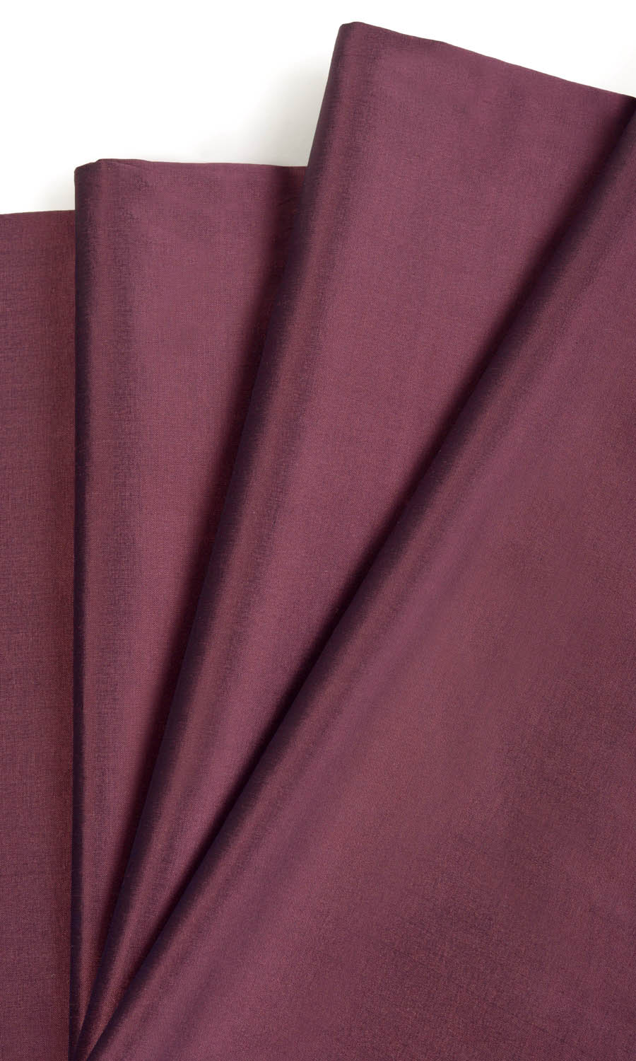 Shantung Silk Free Fabric Material Sample (Wine Purple)