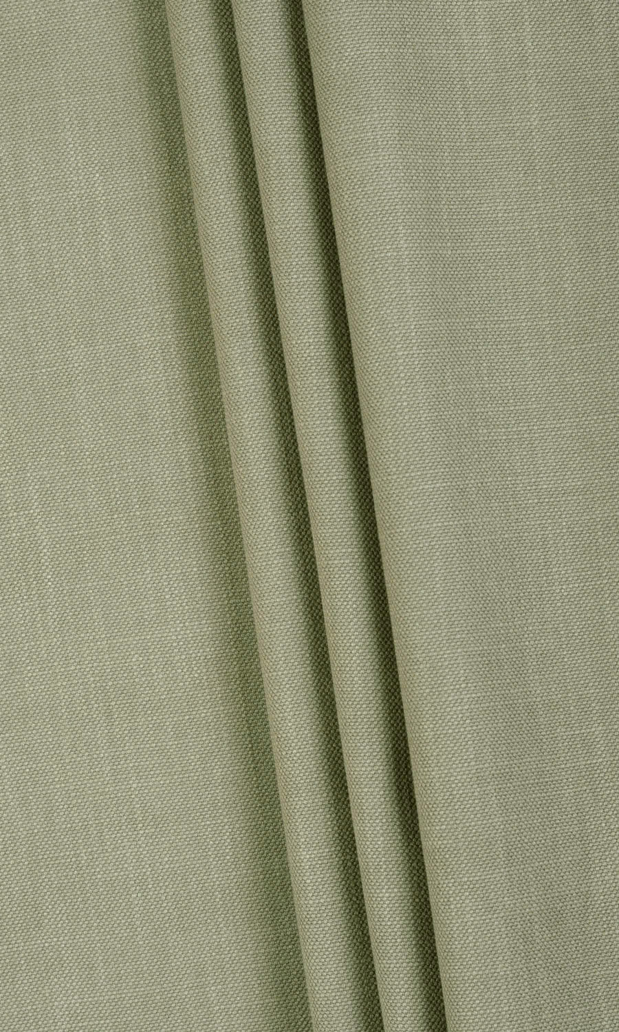 Poly-Cotton Fabric By the Metre for Curtains & Drapes (Green)