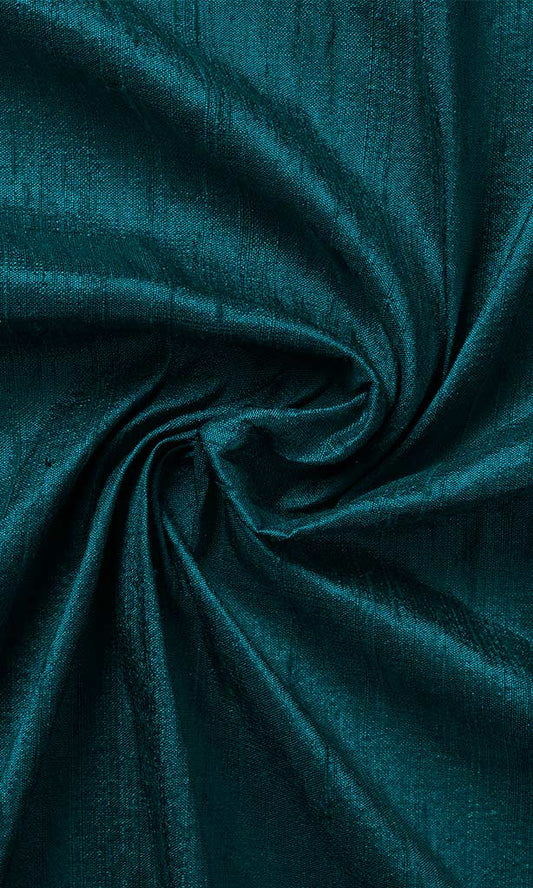Turquoise Blue Dupioni Silk Curtains I Handstitched And Shipped For Free I Window Curtains