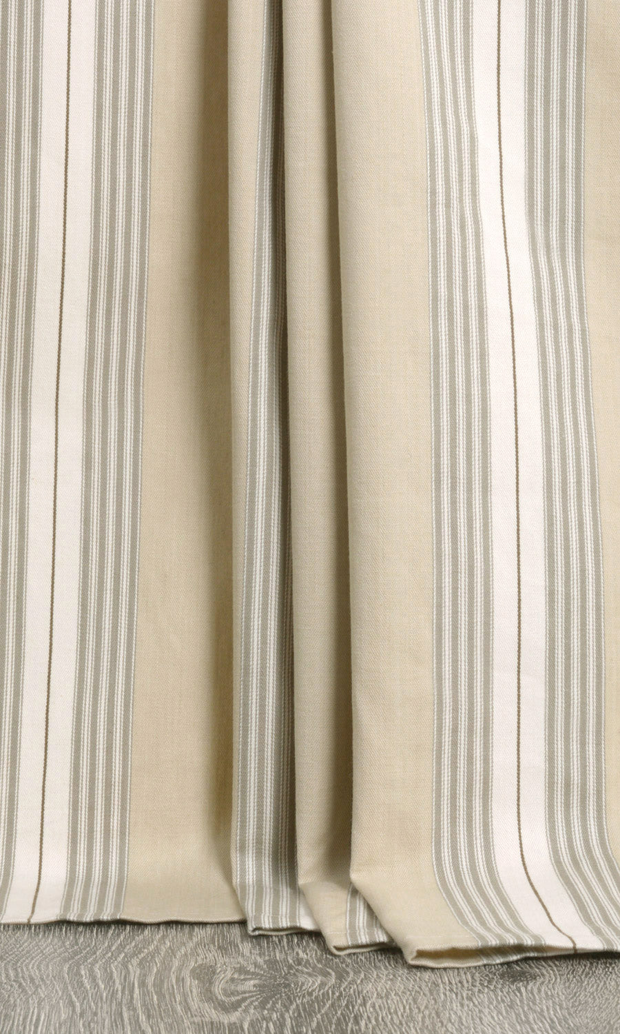 Cotton Fabric Material By the Metre (Beige/ White)