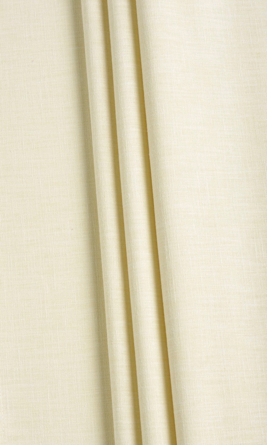 Linen Texture Home Textile Fabric Material By the Metre (Warm Ivory)