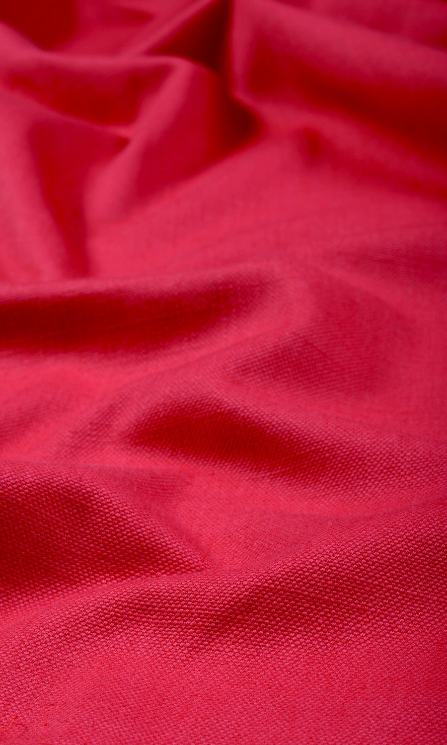 Plain Window Treatments Fabric By the Metre (Raspberry Red)