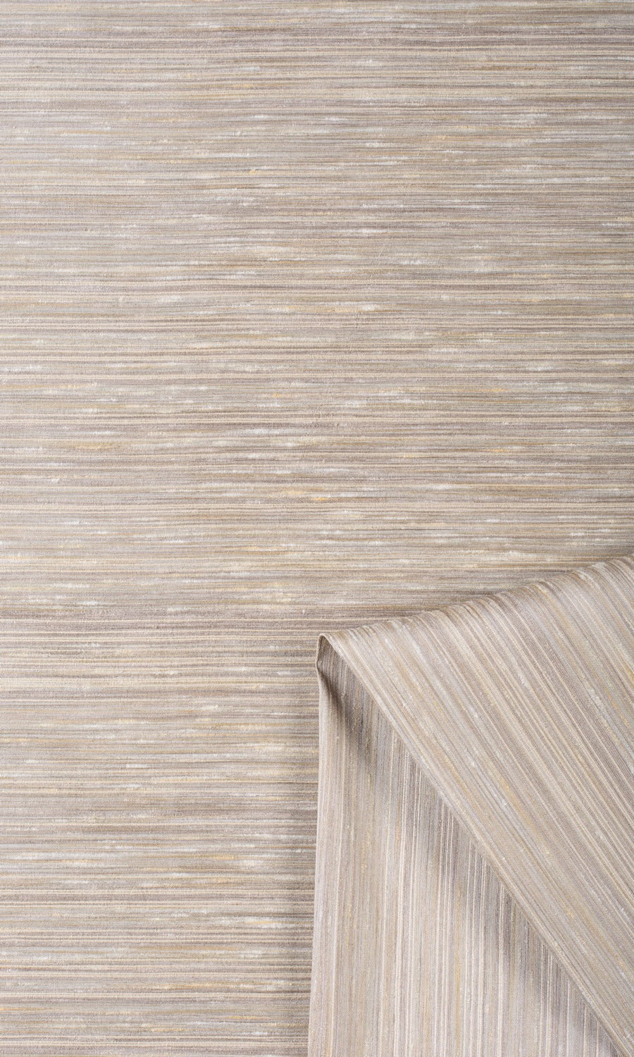 Faux Silk Fabric Material By the Metre (Sepia Beige)