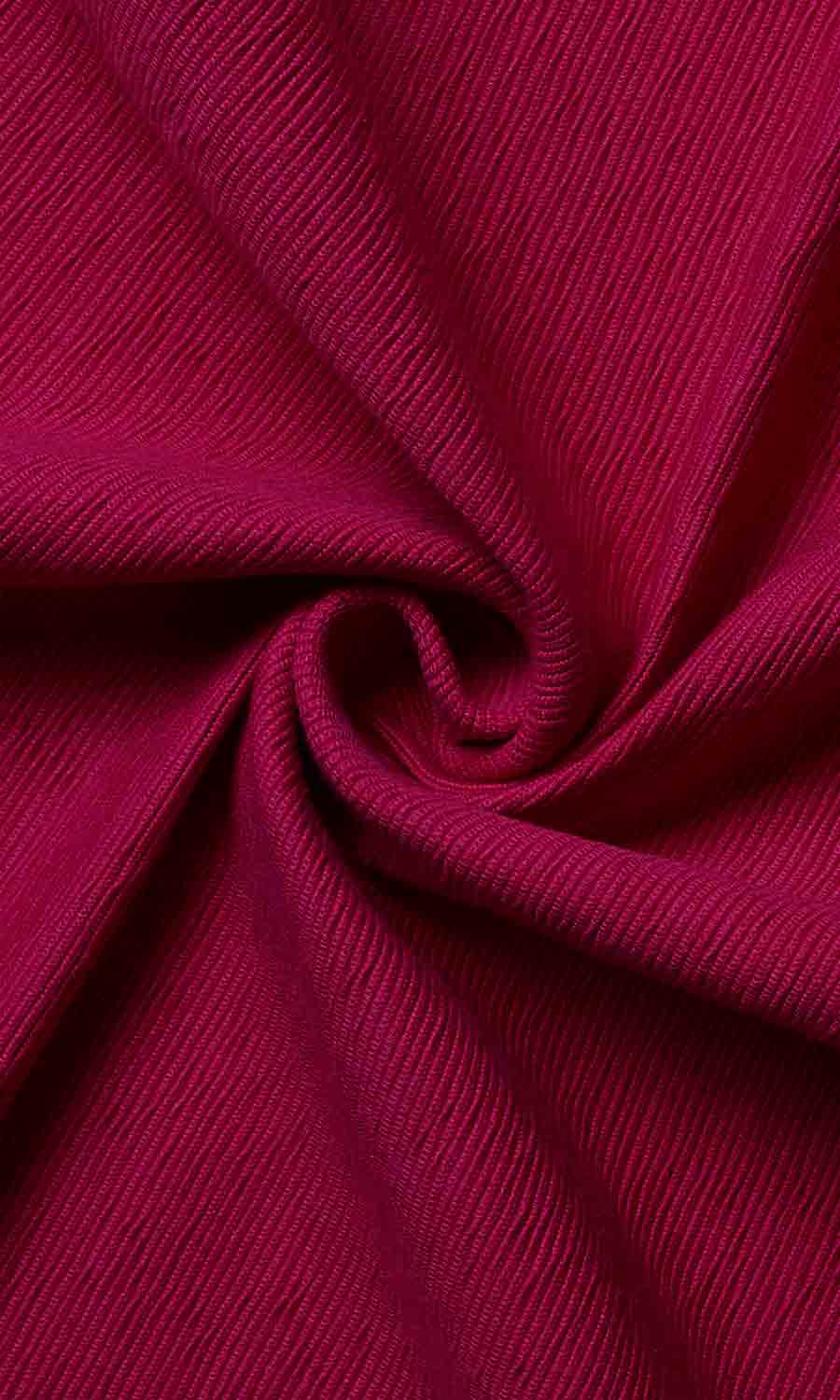 Cotton Home Textile Fabric Material By the Metre (Red Cotton)