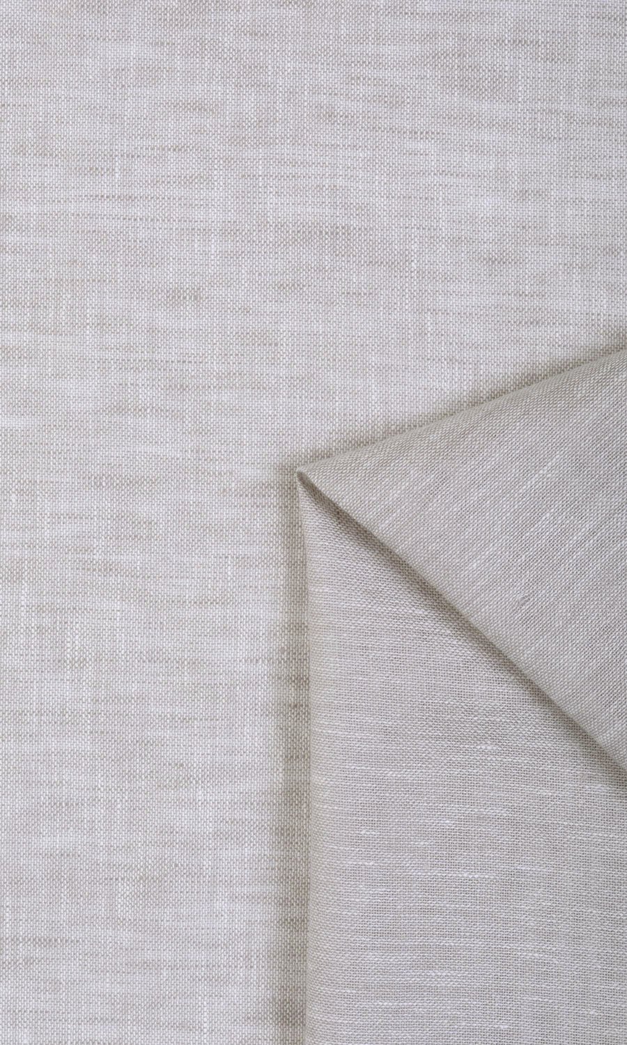 Linen Sheer Home Textile Fabric Material By the Metre (Ash Gray/ Abalone Gray)