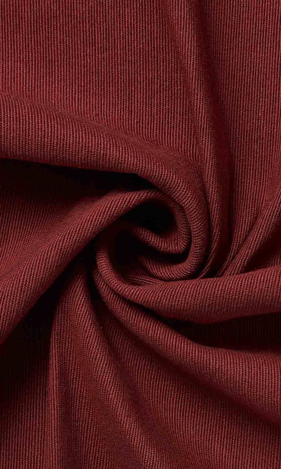 Cotton Pinch Pleat, Rod Pocket, Eyelet Curtains (Burnt Orange)