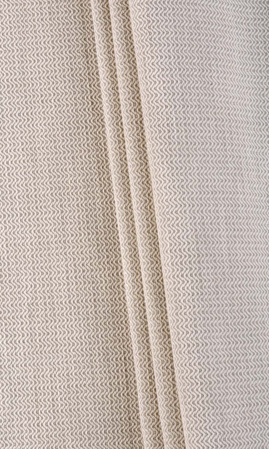 Textured   Home Textile Fabric Material By the Metre (Grey/ Beige)