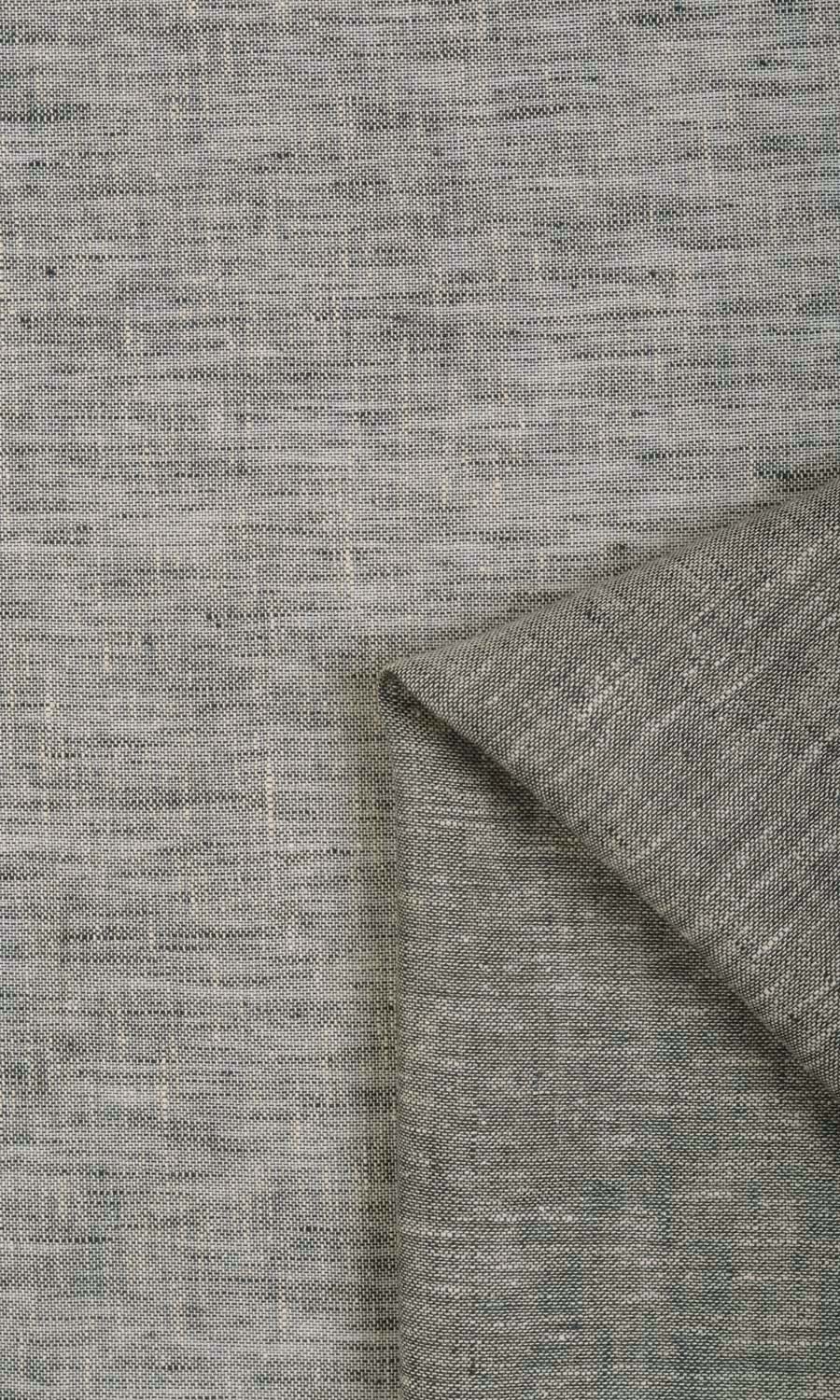 Sheer Linen Home Textile Fabric Material By the Metre (Grey)