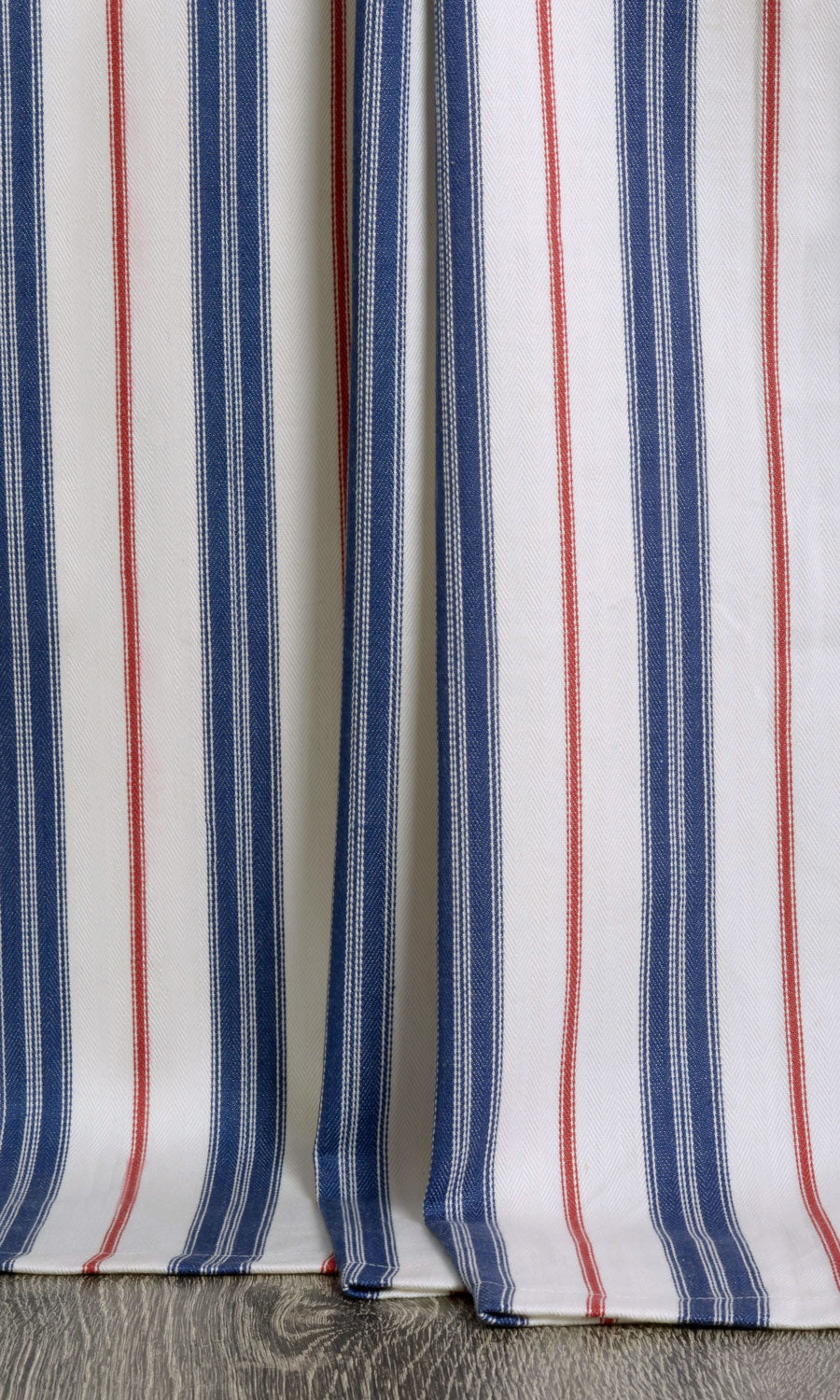 Cotton Fabric Material By the Metre (Red/ Blue)