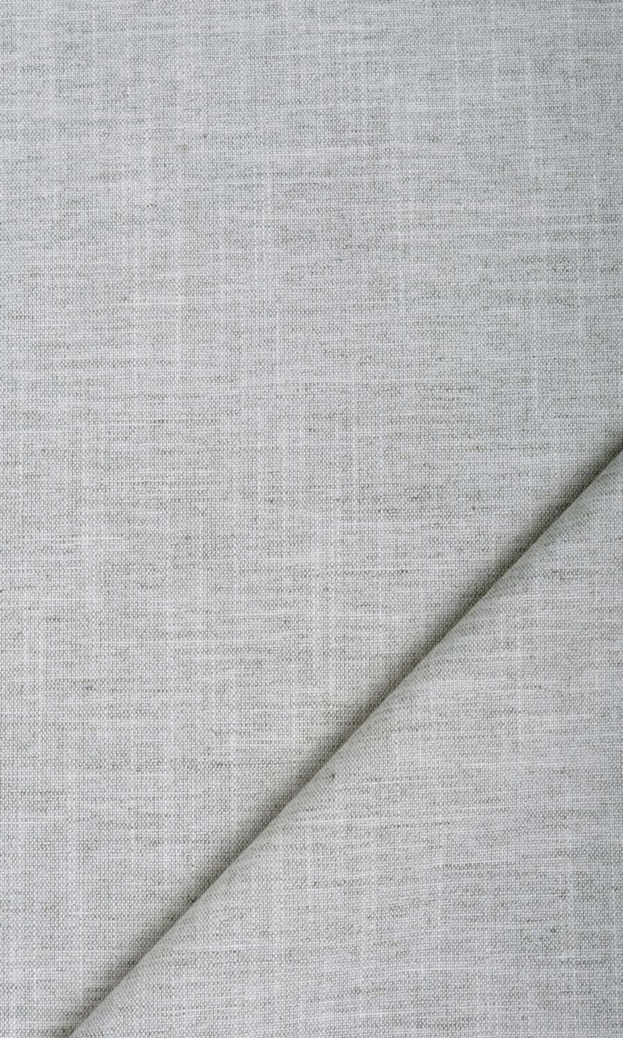 Plain Linen Textured Drapes (Smoke White) Extra Long Short Wide