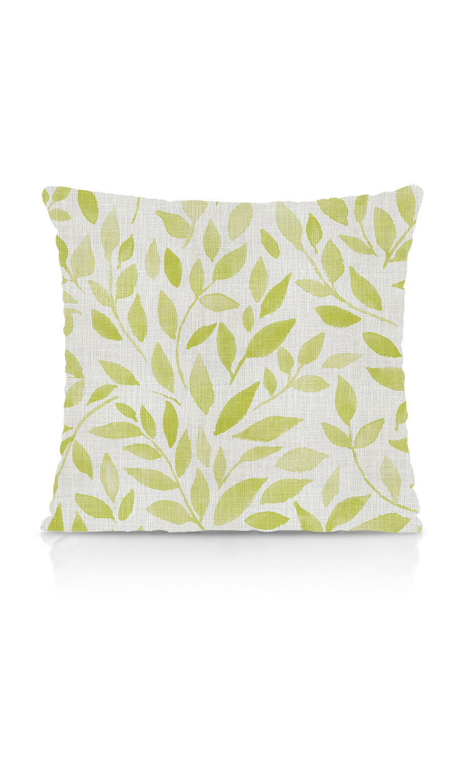 Botanical Print Home Textile Fabric Material By the Metre (White/ Green)