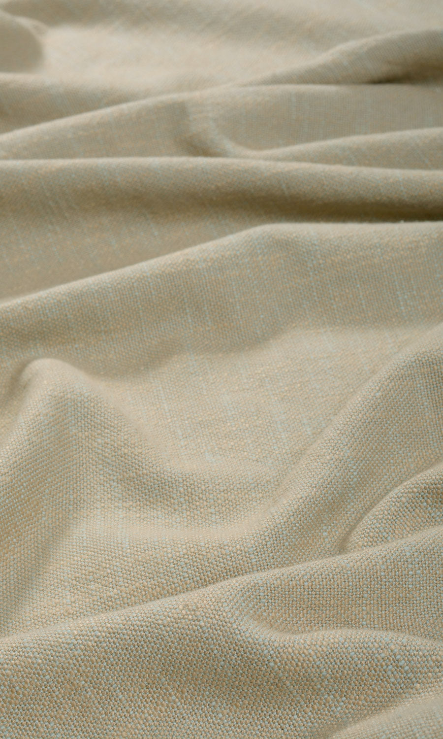 Plain Cotton Fabric By the Metre for Curtains & Drapes (Brown/ Beige)