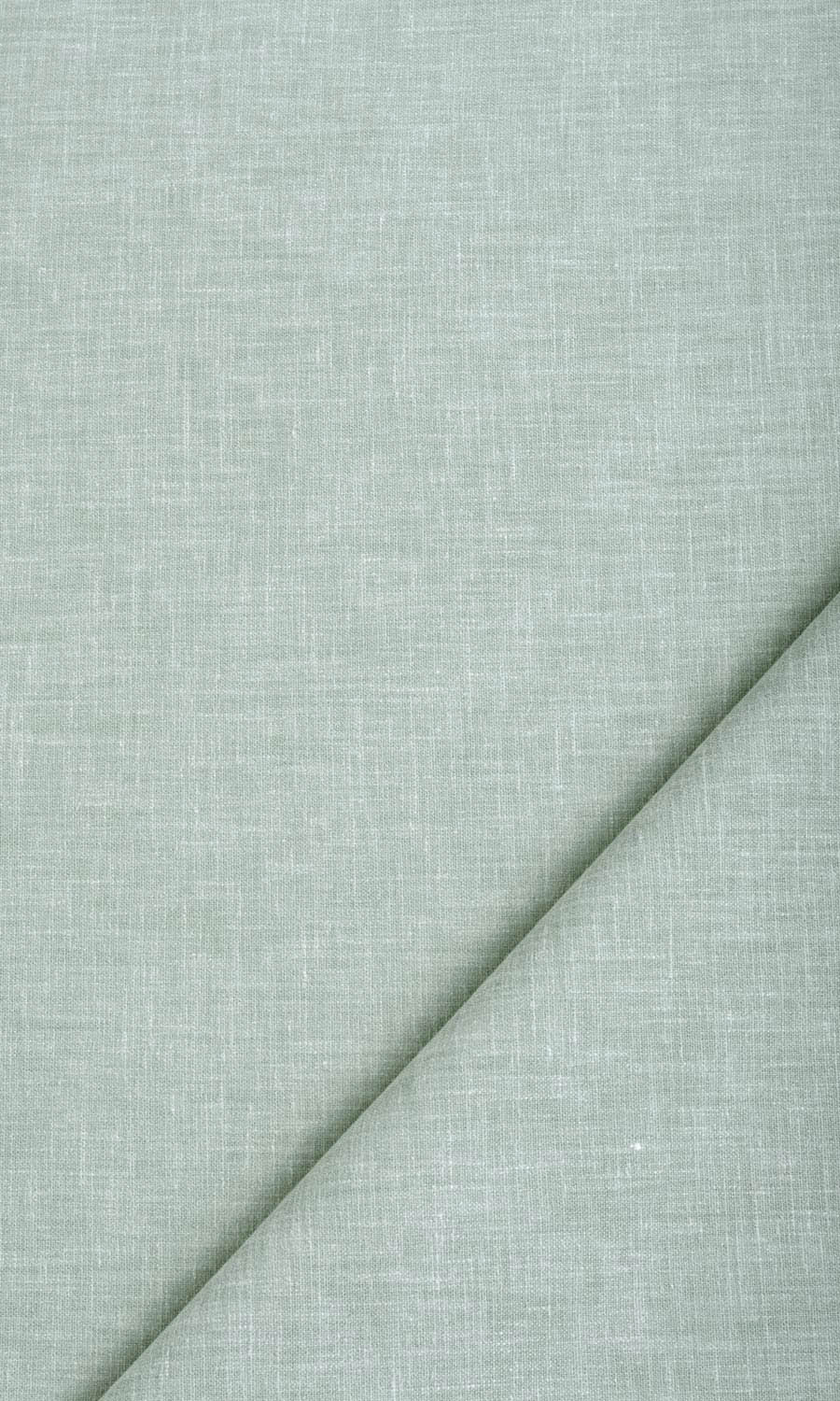 Poly-Cotton Blend Home Textile Fabric Material By the Metre (Mint Blue/ Green)