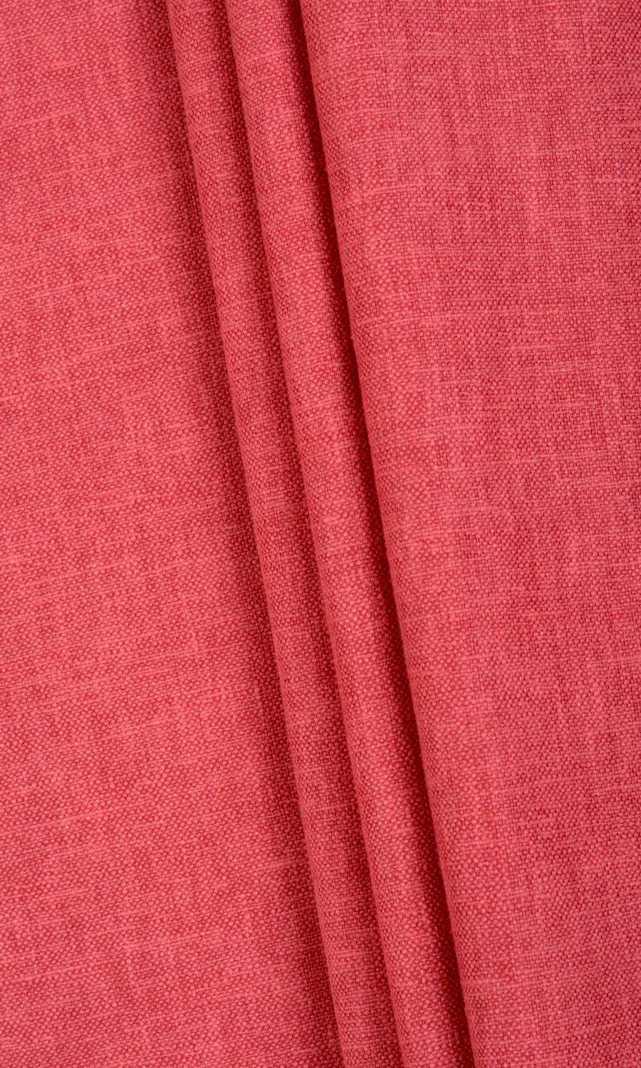 Linen-Blend Made-to-Measure Curtains (Red)