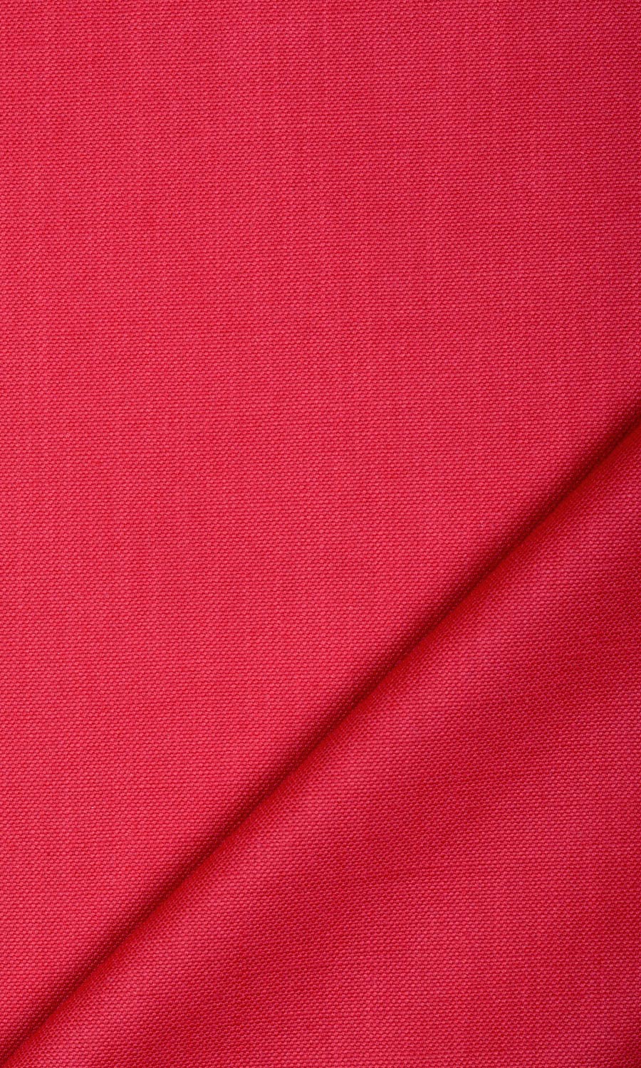 Plain Fabric By the Metre for Curtains & Drapes (Raspberry Red)