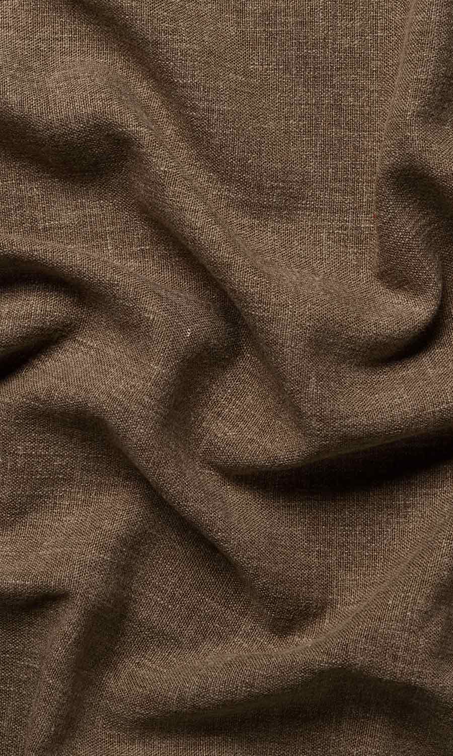 Textured Window Treatments Fabric Sample (Brown)