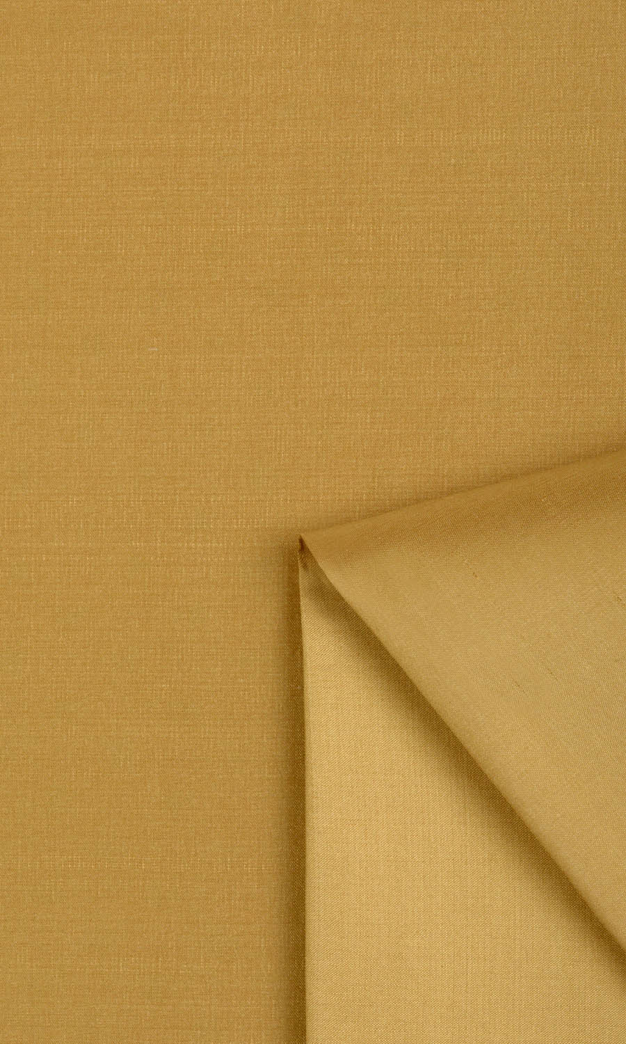 Shantung Silk Made-to-Measure Curtains (Ochre/ Burnt Yellow)