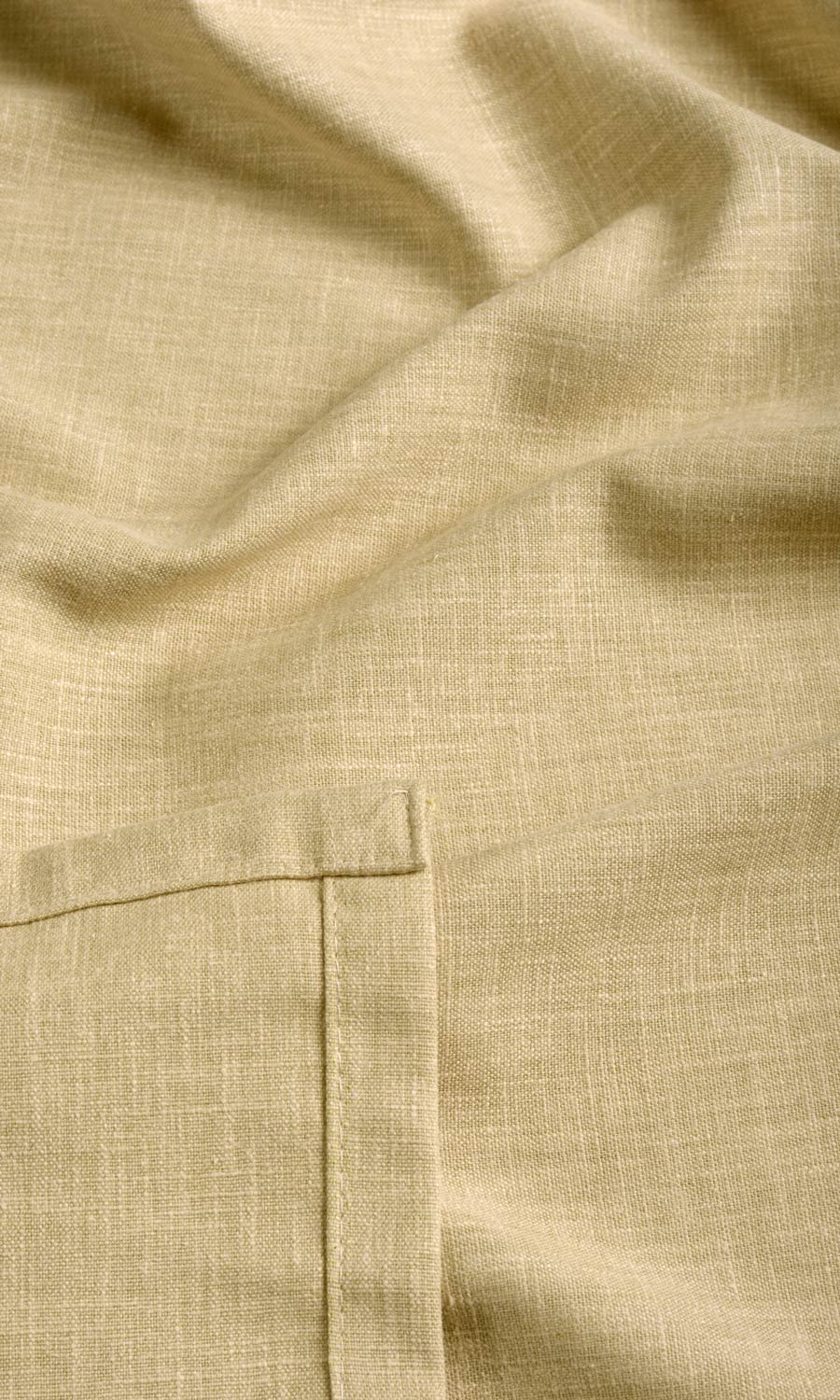 Linen Texture Fabric By the Metre for Curtains & Drapes (Wheat Beige)