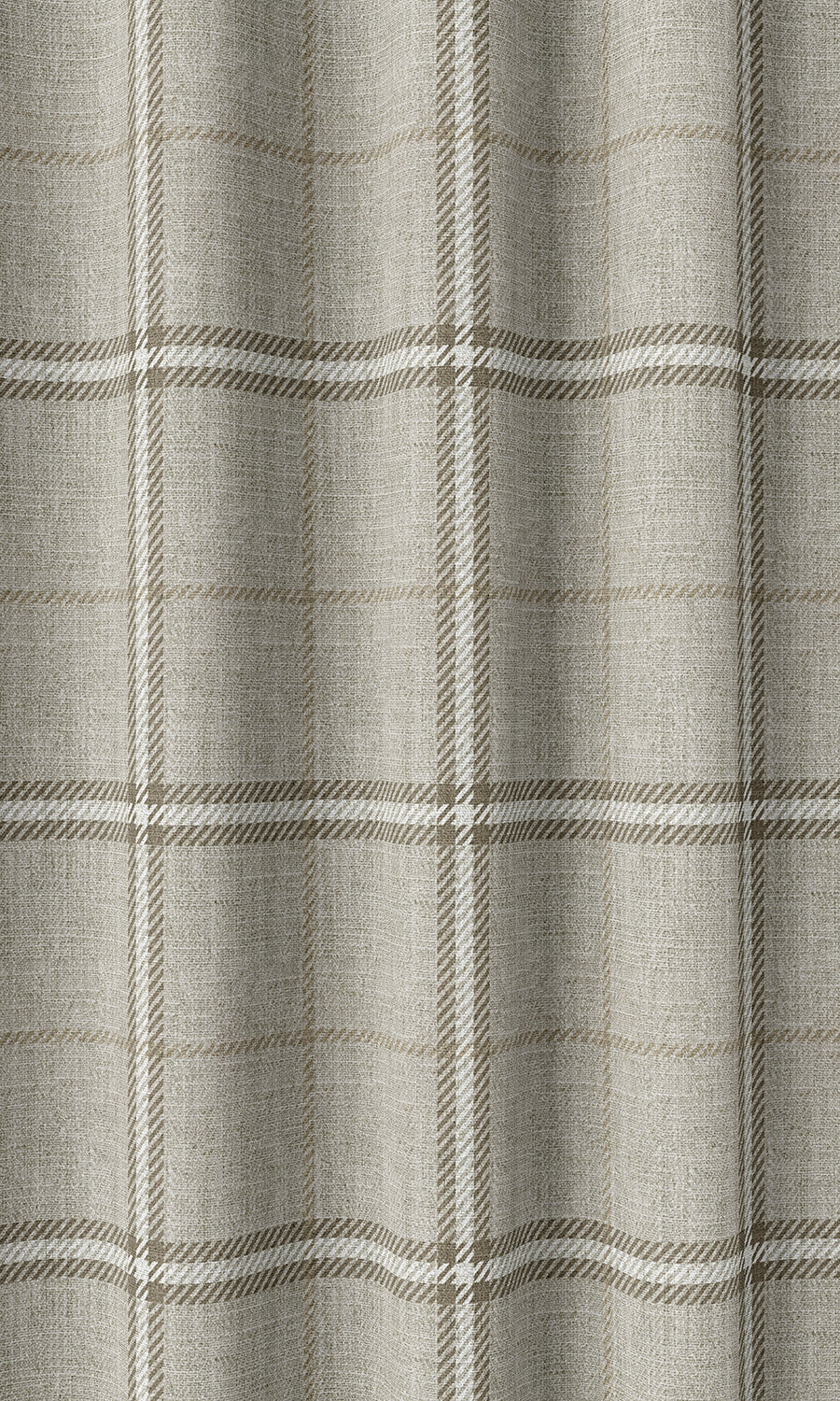 Striped Drapes (Warm Grey/ Beige)