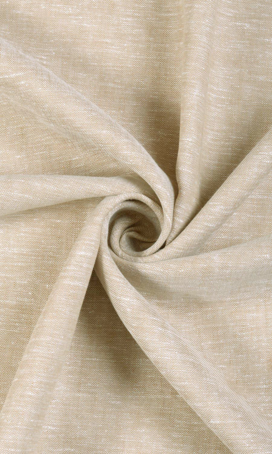 Sheer Linen Home Textile Fabric Material By the Metre (Beige)
