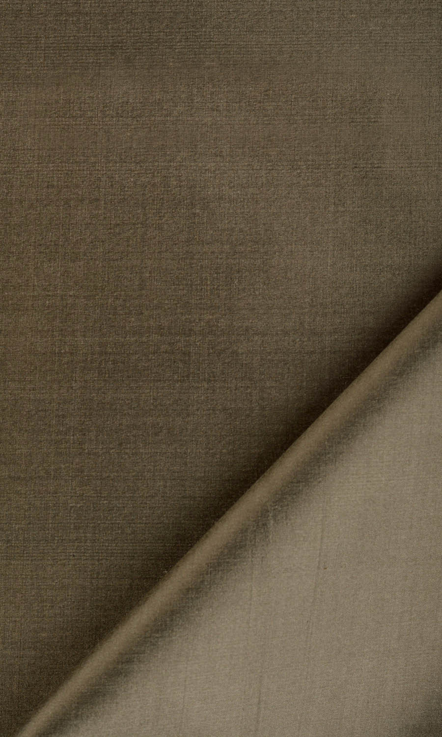 Shantung Silk Made-to-Measure Curtains (Cedar Brown)