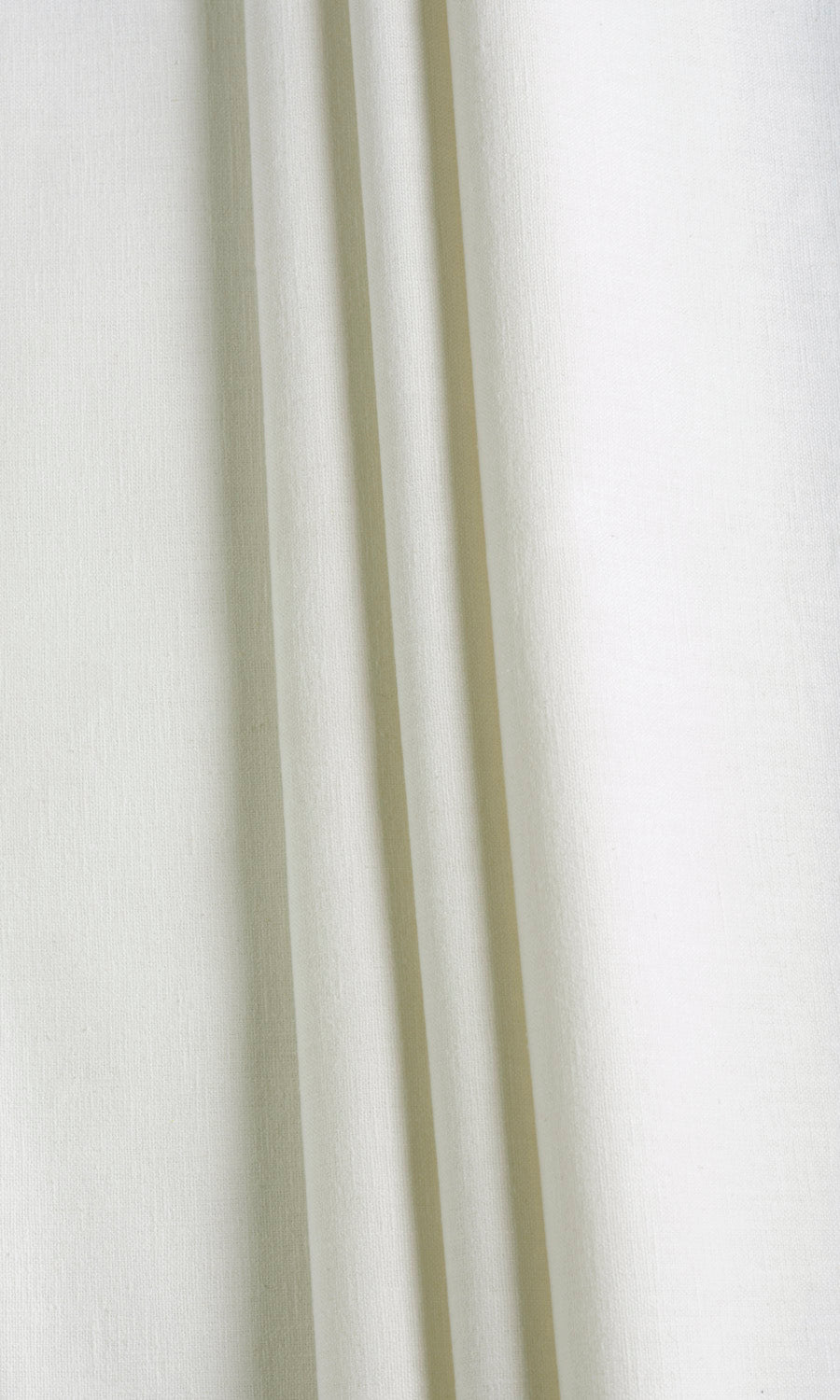 Poly-Cotton Blend Home Textile Fabric Material By the Metre (White)