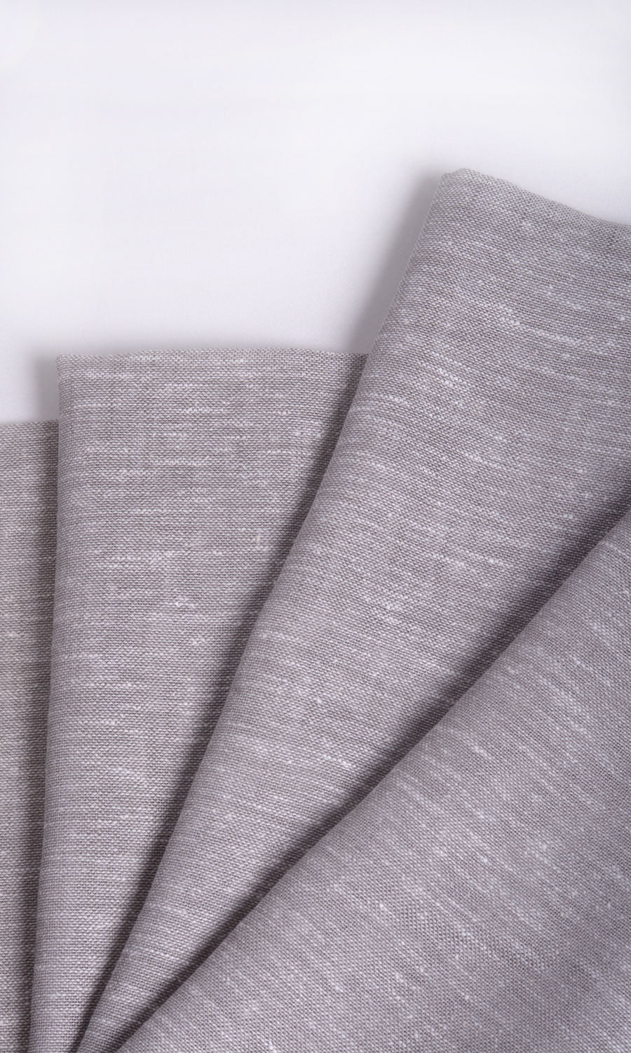 Sheer Free Fabric Material Sample (Black/ Grey)