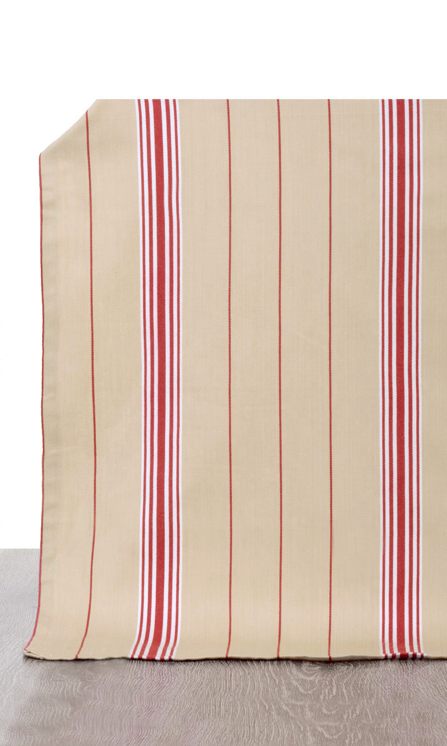 Cotton Fabric By the Metre for Curtains & Drapes (Brown/ Beige/ Red)