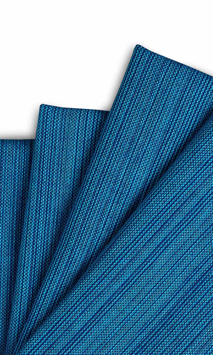 Cotton Window Treatments Fabric By the Metre (Blue)