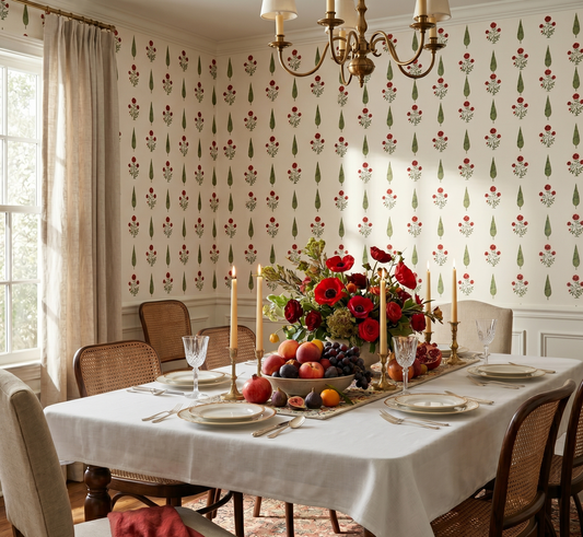 Dining Room Wallpaper: Ideas & Tips to Balance Function & Flair