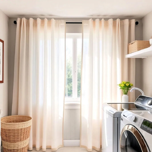 Laundry Room Curtains & Window Drapes: Top Tips & Ideas