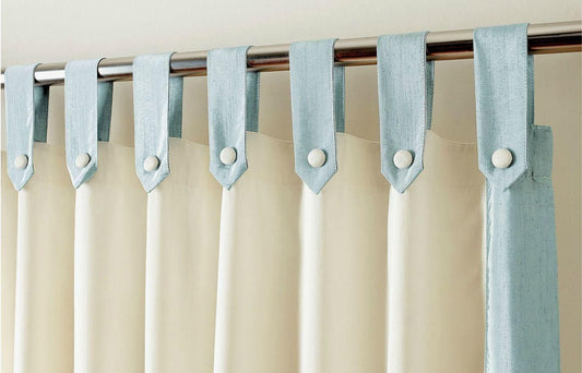 Tab top curtains