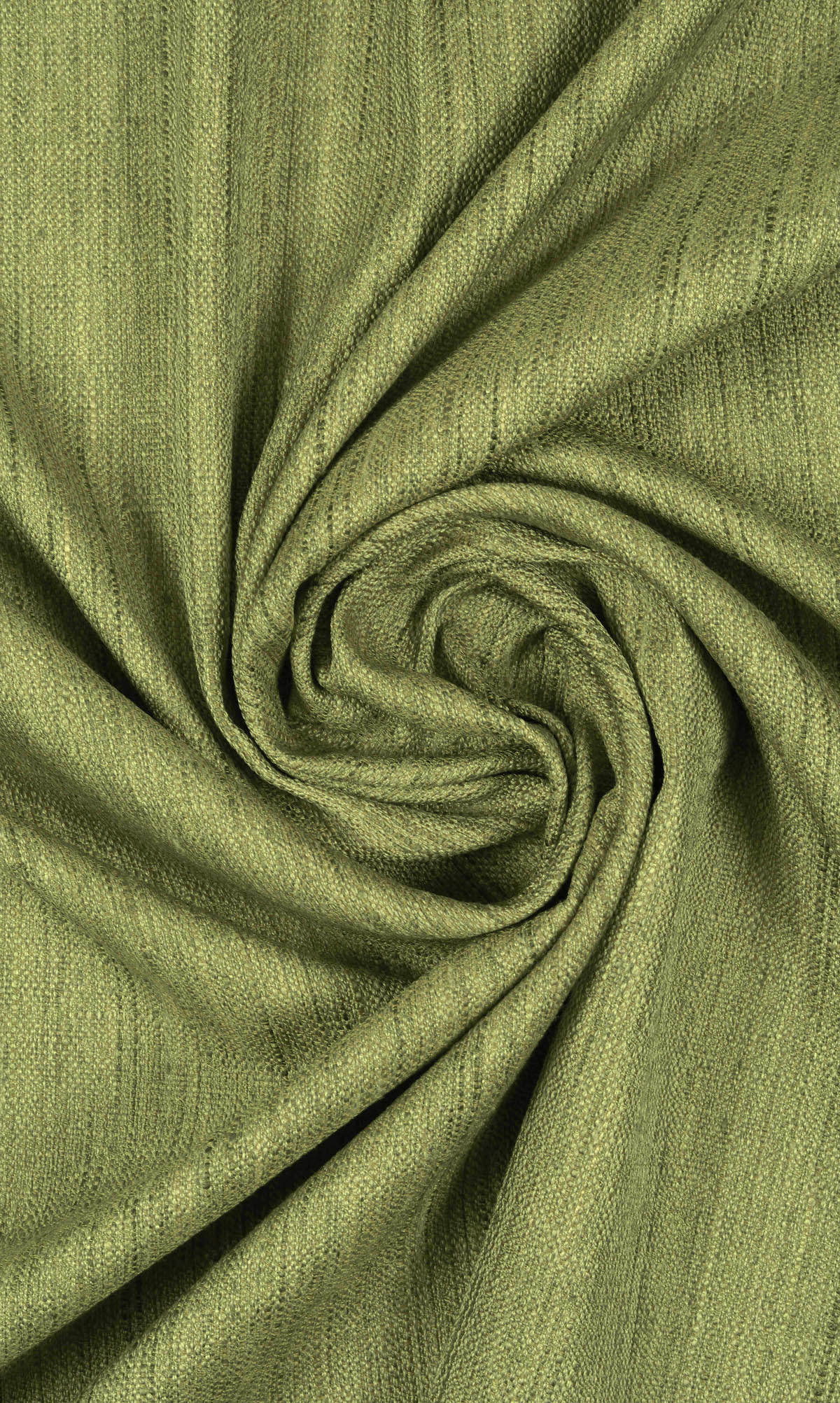 Textured Faux Silk Home Décor Fabric By the Metre (Green)