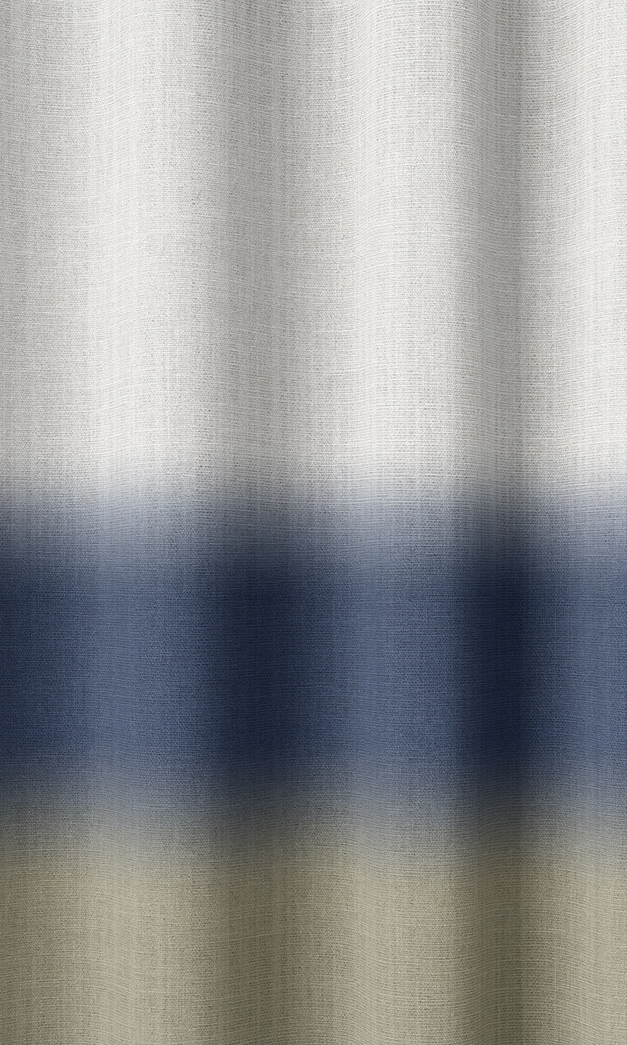 3-Tone Ombre Home Textile Fabric Material By the Metre (Blue/ Stone Grey)