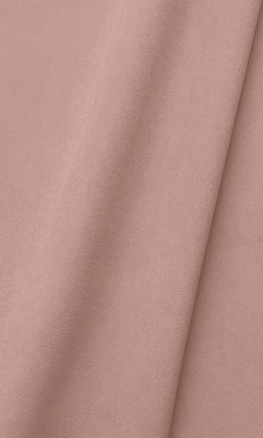 Velvet Window Treatments Fabric By the Metre (Rose Pink)