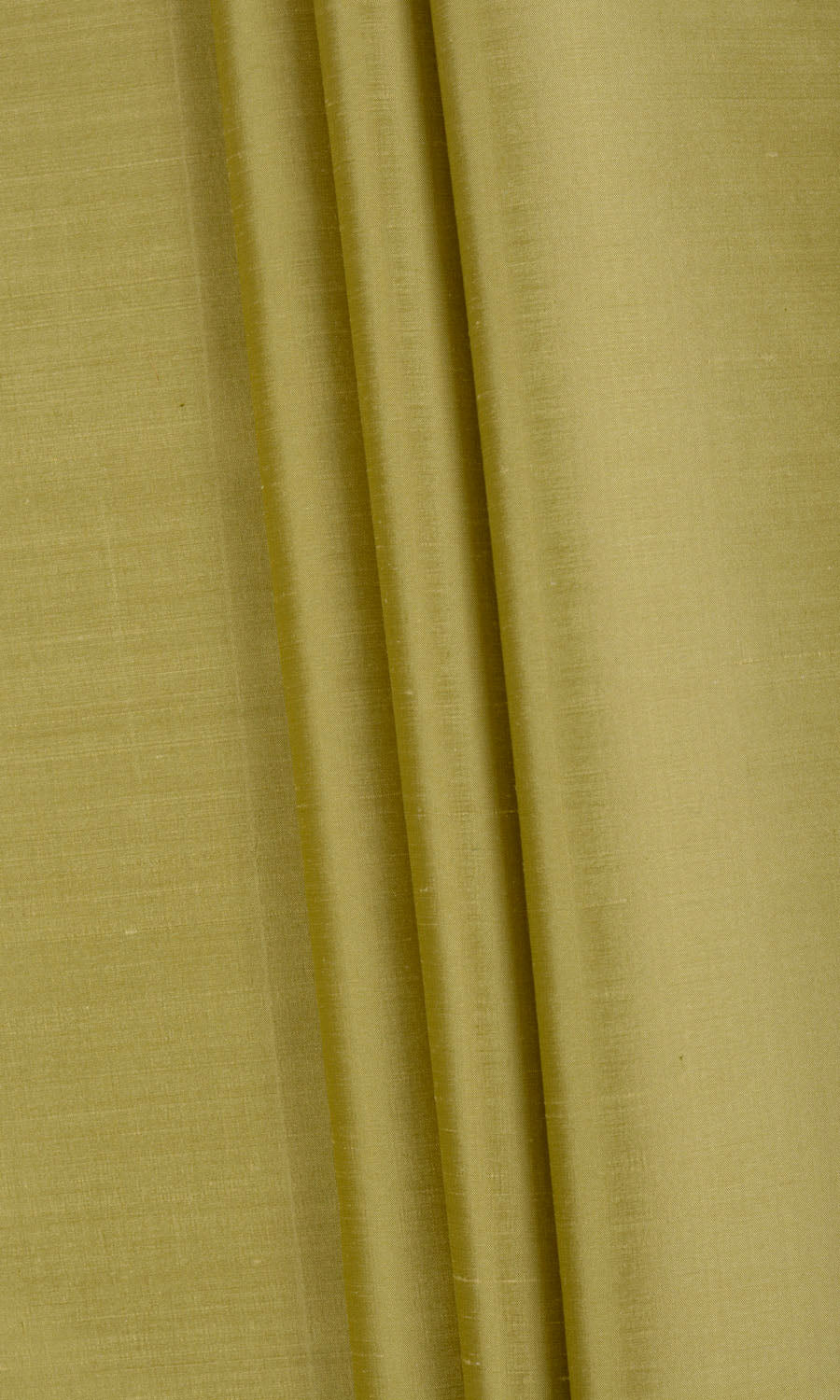 Shantung Silk Fabric By the Metre for Curtains & Drapes (Warm Green)