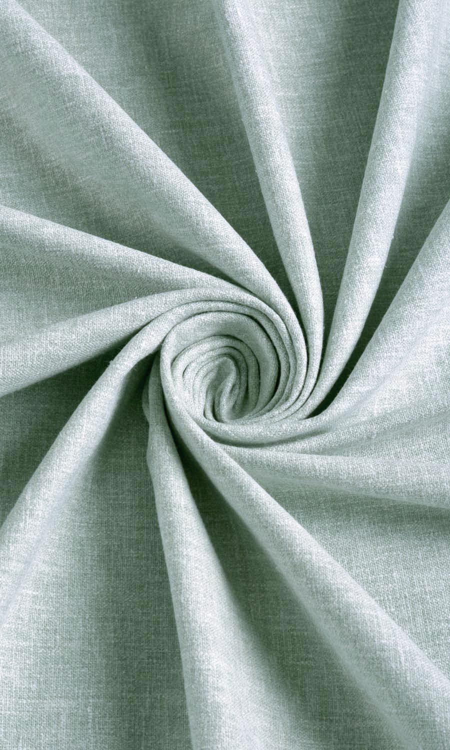 Poly-Cotton Blend Window Treatments Fabric By the Metre (Mint Blue/ Green)