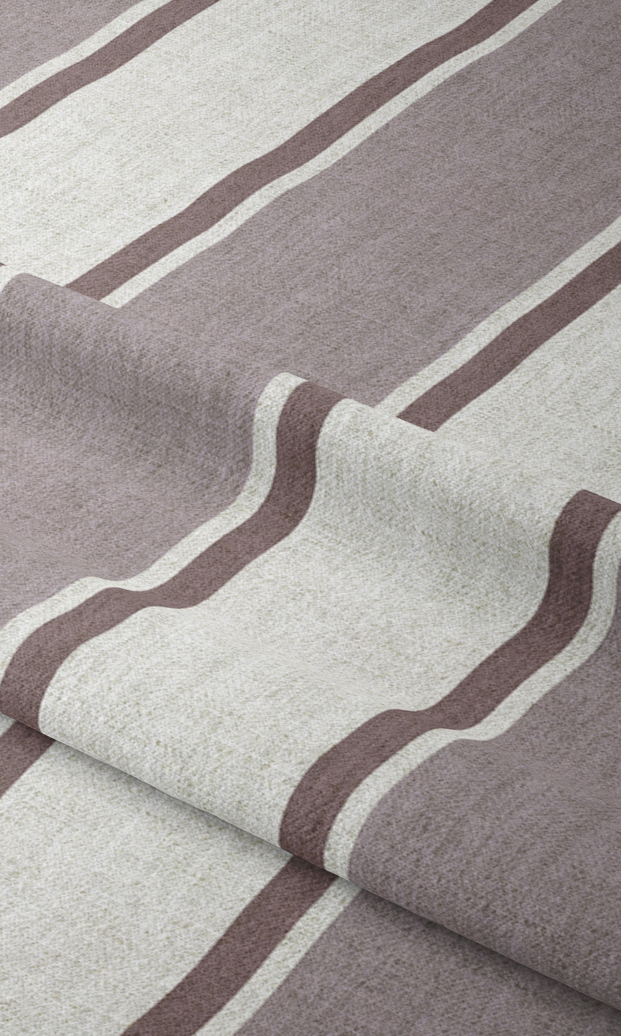 Geometric Print Home Textile Fabric Material Sample (Tonal Purple)