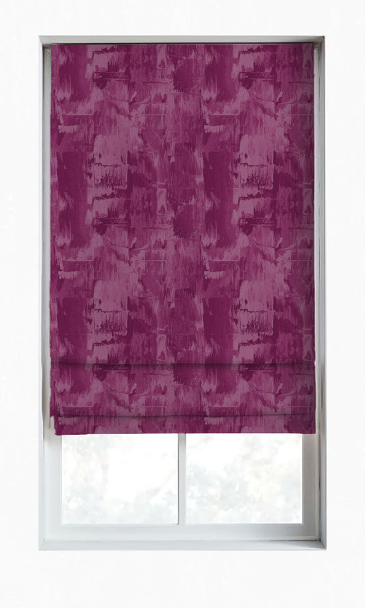 Dimout Striped Curtains (Pink)