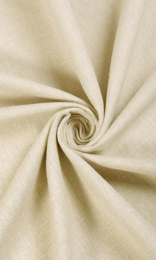 Linen Blend Curtain Panels (Beige)