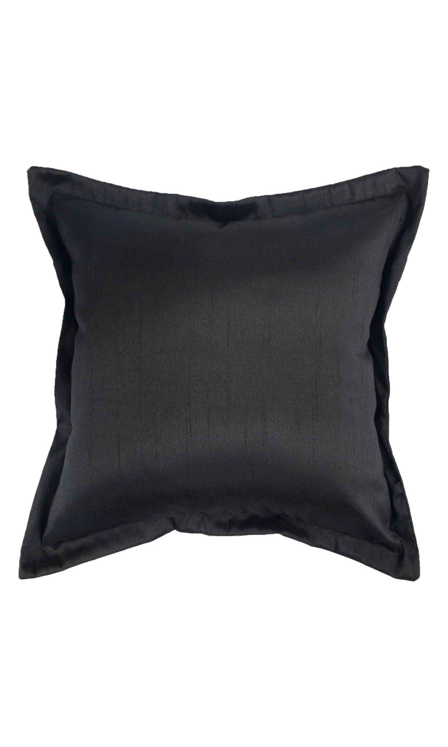 Faux Silk Free Fabric Material Sample (Black/ Grey)