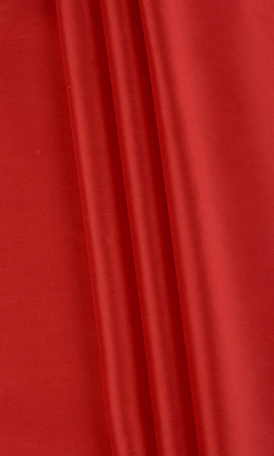 Shantung Silk Fabric By the Metre for Curtains & Drapes (Red)